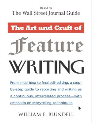 cover image of The Art and Craft of Feature Writing